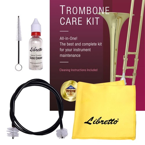 Trombone cleaning kit - cleaning, w/