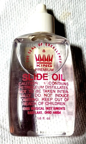 Trombone slide oil king - trombone, oil,